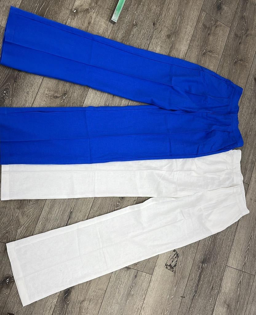 Pantalón de lino 💙🤍